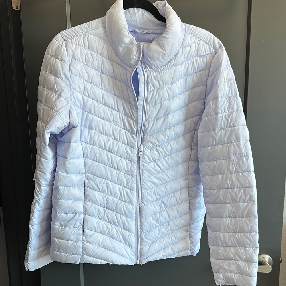 Light Purple Quilted Jacket